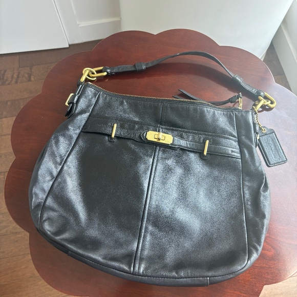 VINTAGE Coach Tote with Gold Accents (2011) - Picture 1 of 7